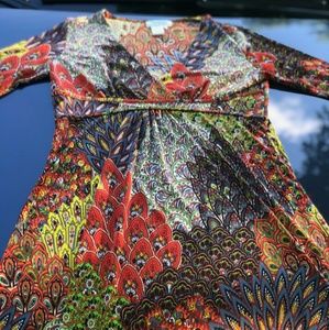 Bohemian print dress